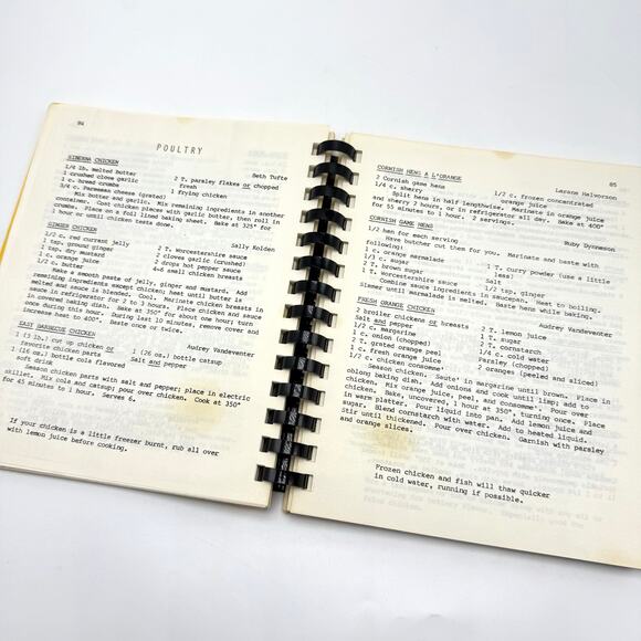 Vintage 1980s Helena Montana Lutheran Church Cookbook Recipes Bless This Food - Picture 6 of 7